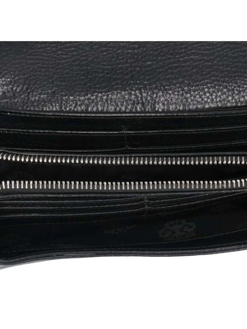 Chrome Hearts Judy Cross Button Leather Wallet